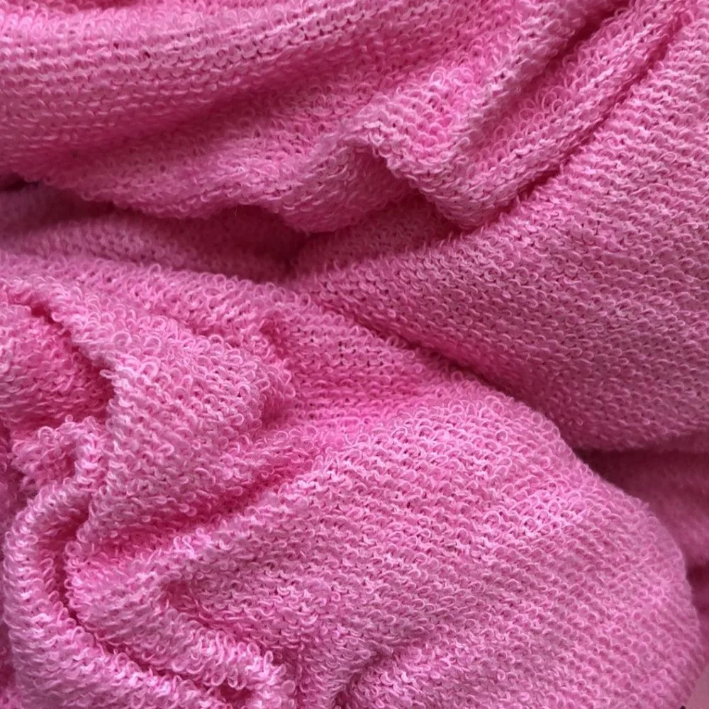 Inci Pink fitted sheet mesh queen new
